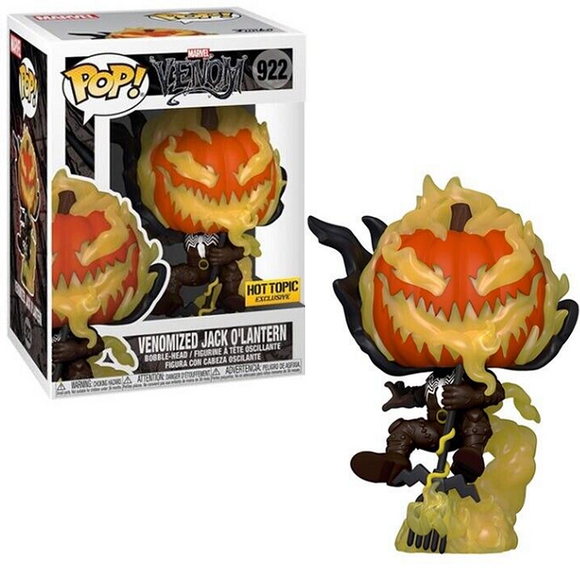 Venomized Jack O'Lantern #922 - Marvel Venom Funko Pop! [Hot Topic Exclusive]