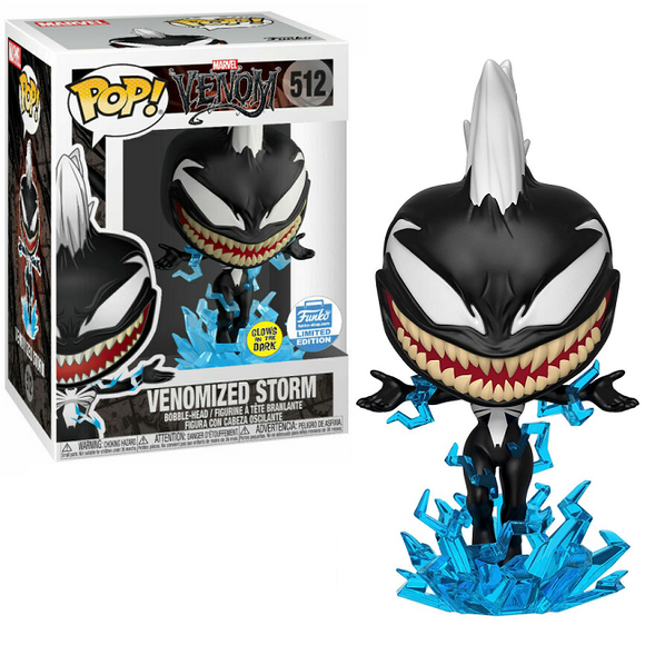Venomized Storm #512 - Marvel Venom Funko Pop! [Gitd Funko Limited Edition]