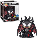 Venom on Throne #965 Marvel Funko Pop GITD Pop in a Box Exclusive in box and out of box