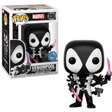Venompool #330 Marvel Funko Pop PIAB Exclusive figure in box and out of box