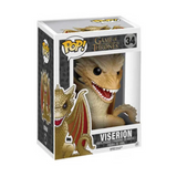 Viserion #34 Game of Thrones 6-inch Funko Pop inside the window display box