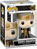 Viserys Targaryen #02 House of the Dragon Funko Pop inside display box