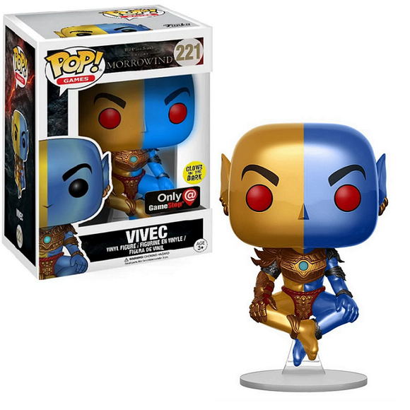 Vivec #221 - The Elder Scrolls Morrowind Funko Pop! Games [GITD Game Stop Exclusive]