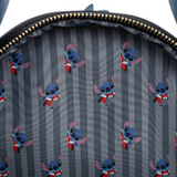 Loungefly Vampire Stitch mini backpack Disney cosplay Halloween design inside liner