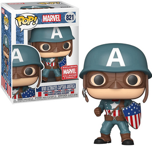 WWII Ultimates Captain America #821 – Marvel Funko Pop! [Marvel Collector Corps Exclusive]