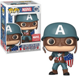 WWII Ultimates Captain America #821 Marvel Collector Corps Exclusive Funko Pop in box and out of box