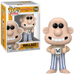 Wallace in Pajamas #1744 Wallace and Gromit Funko Pop! in box and out of box