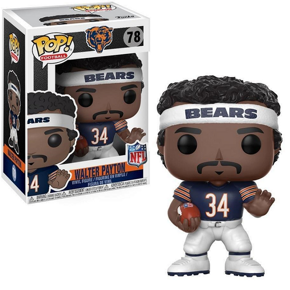 Walter Payton #78 - Chicago Bears Funko Pop! Football [Blue Jersey]