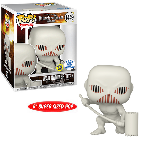 War Hammer Titan #1449 - Attack on Titan Funko Pop! Animation [6-Inch Gitd Funko Exclusive]