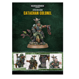 Warhammer 40K Astra Militarum Catachan Colonel [Store Anniversary Miniature]