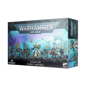 Warhammer 40K: Thousand Sons Rubric Marines #43-35