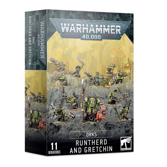 Warhammer 40k: Orks Runtherd And Gretchin #50-16