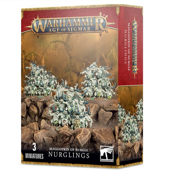 Warhammer Age of Sigmar Maggotkin of Nurgle Nurglings 97-18