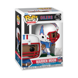 Warren Moon #263 Oilers Funko Pop Football in box glam shot