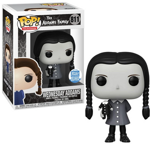 Wednesday Addams #811 - The Addams Family Funko Pop! TV [B&W Funko Limited Edition]