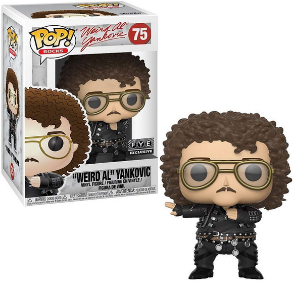 Weird Al Yankovic #75  - Weird Al Yankovic Funko Pop! Rocks [Eat It] [FYE Exclusive]