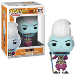 Whis 317 Dragon Ball Super Funko Pop in box and out of box with staff and halo ring design