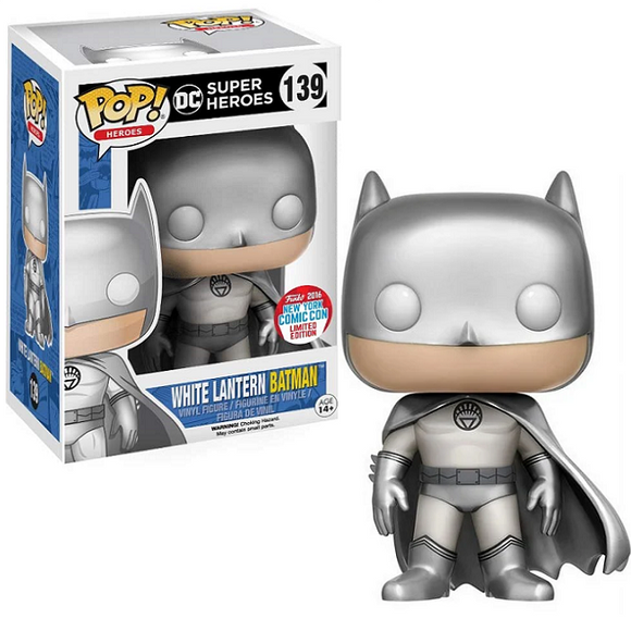 White Lantern Batman #139- DC Super Heroes Funko Pop! Heroes [NYCC Exclusive]