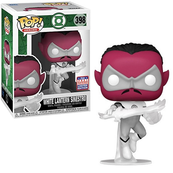 White Lantern Sinestro #398 – Green Lantern Funko Pop! Heroes [2021 Summer Convention Limited Edition]