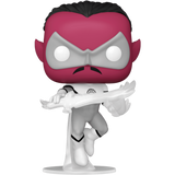 White Lantern Sinestro #398 Funko Pop out of box showing detailed suit and translucent energy