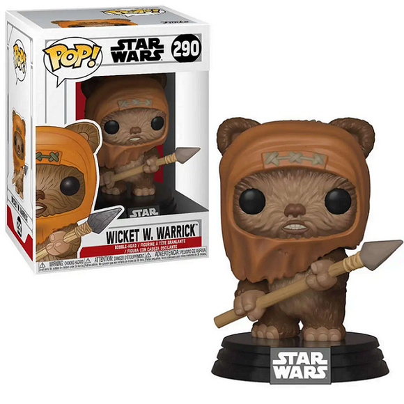 Wicket W Warrick #290 - Return of the Jedi Funko Pop!