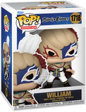 William #1718 Black Clover Funko Pop Animation in box glam shot
