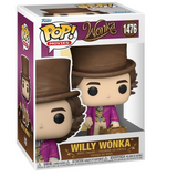 Willy Wonka #1476 Funko Pop Movies displayed in the box.