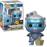 Winged Monkey Funko Pop #1520 Metallic Chase displayed both inside the box and out of the box
