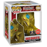 Winged Dragon of Ra #1098 Yu-Gi-Oh Funko Pop 6-Inch Metallic GameStop Exclusive boxed view