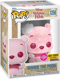 Winnie the Pooh #1250 Disney Funko Pop Cherry Blossom Flocked Hot Topic Exclusive collectible in original box