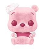 Winnie the Pooh #1250 Disney Funko Pop Cherry Blossom Flocked Hot Topic Exclusive figure out of box front view