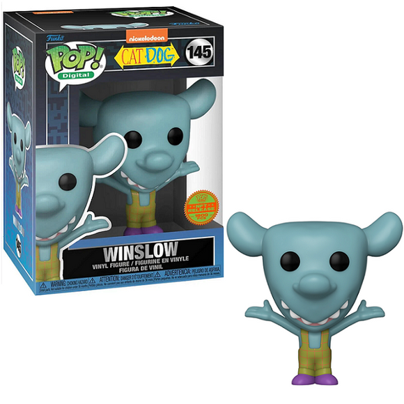 Winslow #145 - Cat Dog Funko Pop! [Digital Release LE 1800 Pcs]