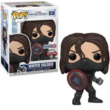 Winter Soldier #838 Captain America Funko Pop Special Edition in and out of box