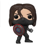 Winter Soldier #838 Captain America Funko Pop Special Edition figure unboxed