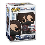 Winter Soldier #838 Captain America Funko Pop Special Edition boxed view