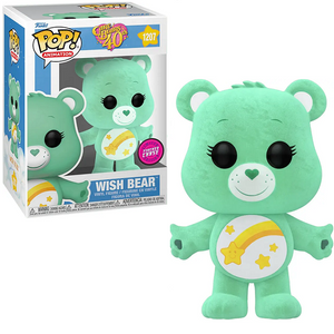 Wish Bear #1207 - Care Bear 40th Funko Pop! Animation [Flocked Chase]