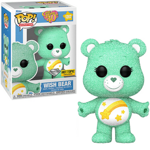 Wish Bear #1207 - Care Bears 40th Funko Pop! Animation [Diamond Hot Topic Exclusive]