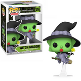 Witch Maggie #1265 The Simpsons Treehouse of Horror Funko Pop TV vinyl figure in box and out of box flying on broomstick