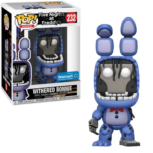 Withered Bonnie #232 - Five Nights at Freddys Funko Pop! Games [WalMart Exclusive]