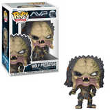 Wolf Predator #1998 Aliens vs Predator Requiem Funko Pop figure in box and out of box