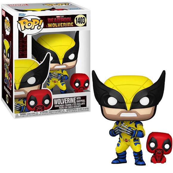 Wolverine With Babypool #1403 - Deadpool & Wolverine Funko Pop! 