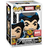 Wolverine Fatal Attractions #1372 Marvel Funko Pop! shown in original window display box