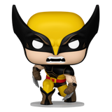 Wolverine #1376 Marvel Funko Pop! out of box with yellow and black costume and extended claws