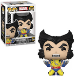 Wolverine Fatal Attractions Funko Pop #1372 shown in-box and out of box