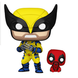 Wolverine With Babypool #1403 Funko Pop! – figure out of box