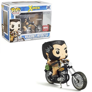 Wolverines Motorcycle #26 - X-Men Funko Pop! Rides [Marvel Collector Corps Exclusive]