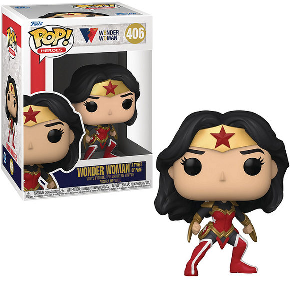 Wonder Woman A Twist Of Fate #406 - Wonder Woman 80th Funko Pop! Heroes