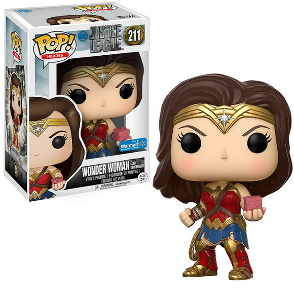 Wonder Woman And Mother Box #211 - Justice League Funko Pop! Heroes [WalMart Exclusive]