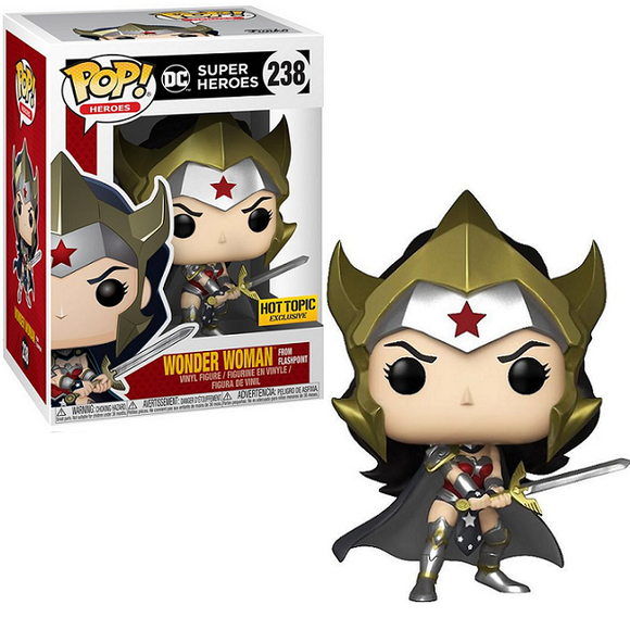 Wonder Woman From Flashpoint #238 - DC Super Heroes Funko Pop! Heroes [Hot Topic Exclusive]