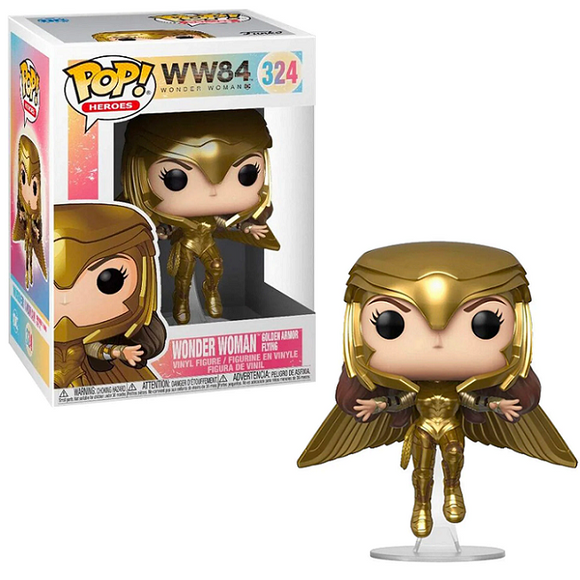 Wonder Woman Golden Armor Flying #324 - WW84 Funko Pop! Heroes